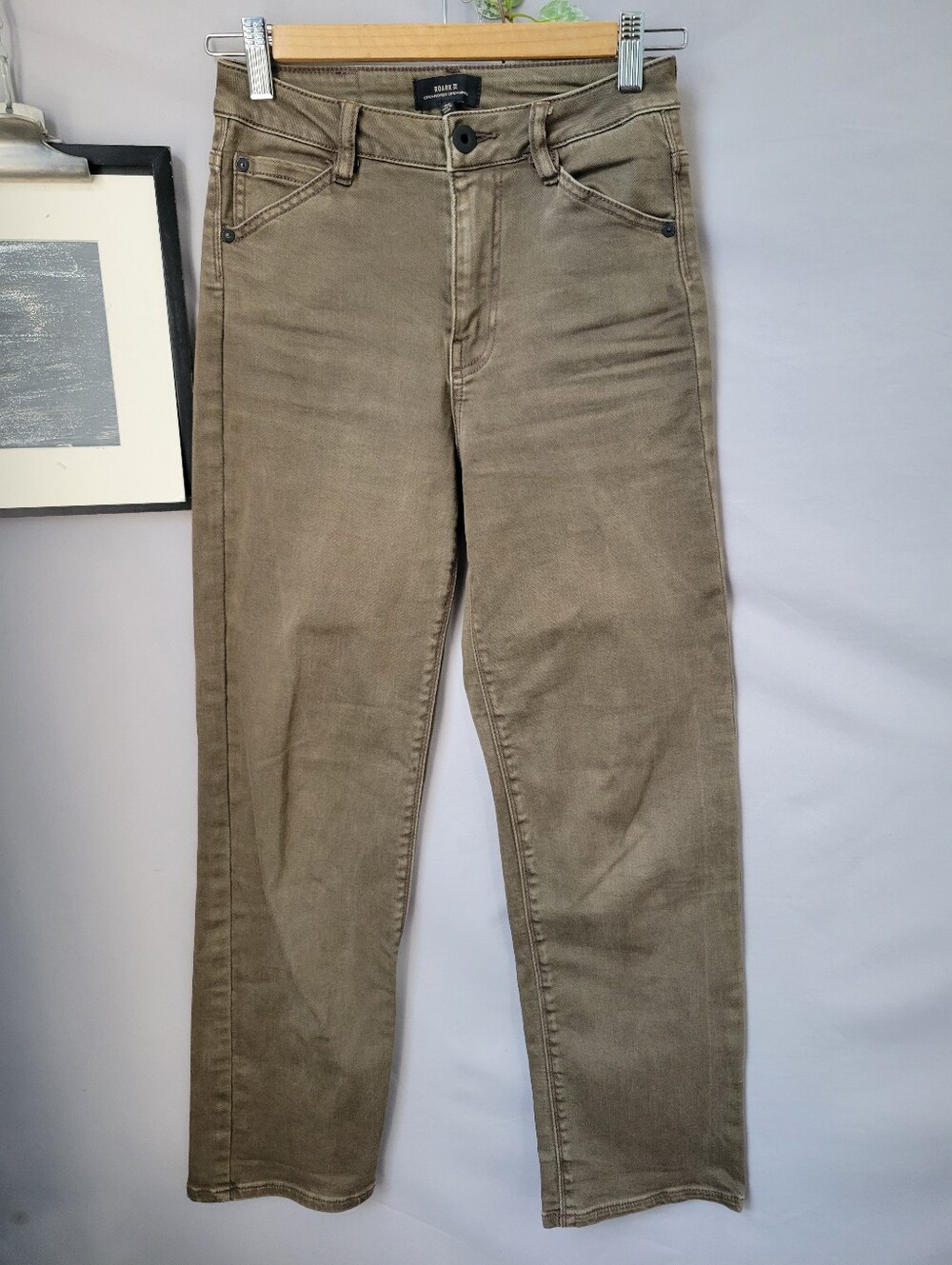 Roark HWY 395 Denim Pant Brown 25